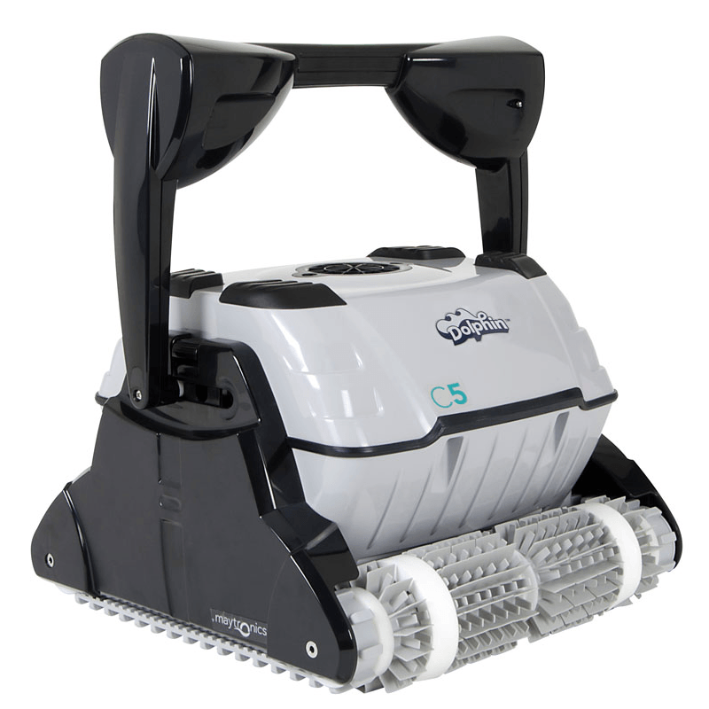 Dolphin C5 Commercial Grade Robotic Pool Cleaner with Remote Control