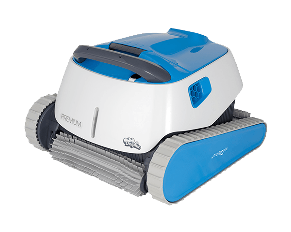 Dolphin Premium WiFi Capable Robotic Inground Pool Cleaner with BlueTooth and Caddy Cart