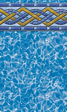 Brighton Tile Prism 13 x 20 ft Oval Beaded Liner 54 inch Standard Specifications