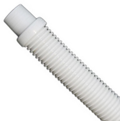 SINGLE Standard Auto Vacuum Hose Link White